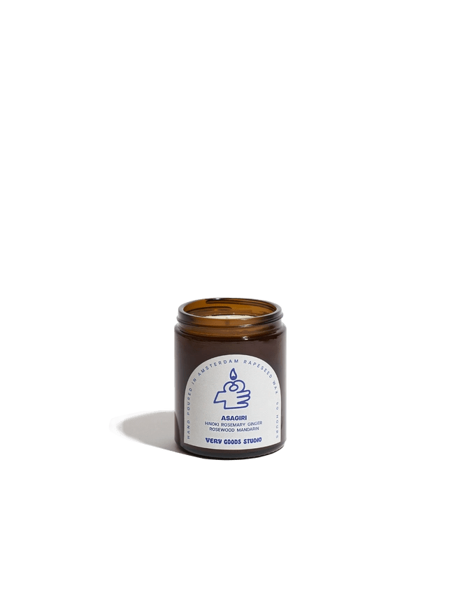 ASAGIRI/170 ml/45-50 Uur Amberkleurige Glazen Potten - ALEX