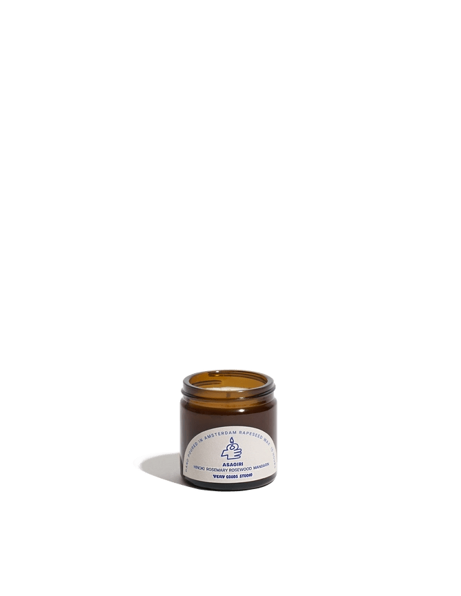 ASAGIRI/60 Ml/ 12-15/uur Amberkleurige Glazen Potten - ALEX