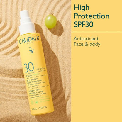 Onzichtbare Spray met Hoge Bescherming SPF 30 Vinosun Protect | 150 ml PROMO - ALEX