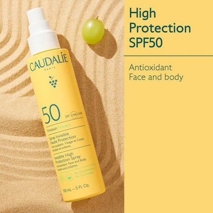 Onzichtbare Spray met Hoge Bescherming SPF 50 Vinosun Protect 150 ml PROMO - ALEX